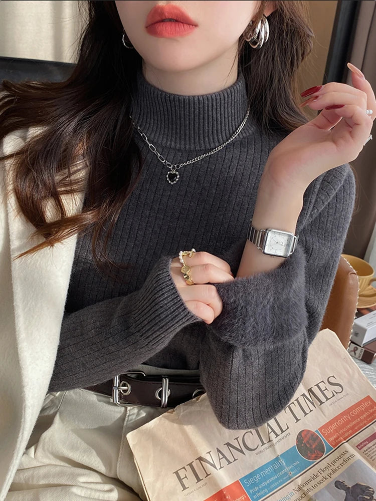 Solenne Turtleneck Sweater