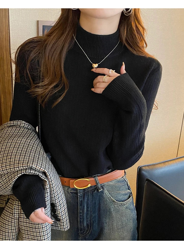 Solenne Turtleneck Sweater